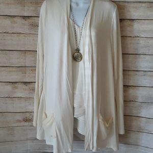 LOGO by Lori Goldstein Cardigan